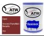 Preview: Opel, Vincirot Perleffekt Metallic, 701: 500ml Lackdose, von ATW Autoteile West.